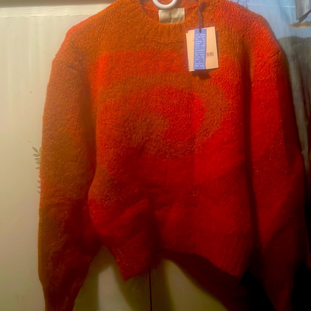 Brand new Paloma wool twister sweater in orange